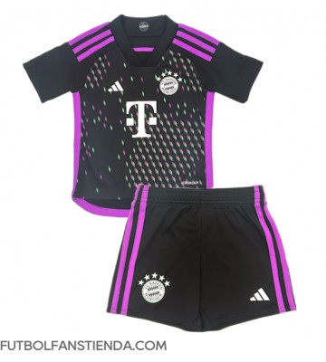 Bayern Munich Segunda Equipación Niños 2023-24 Manga Corta (+ Pantalones cortos)